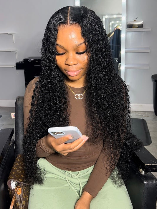 Italian Curly Wig HD Lace